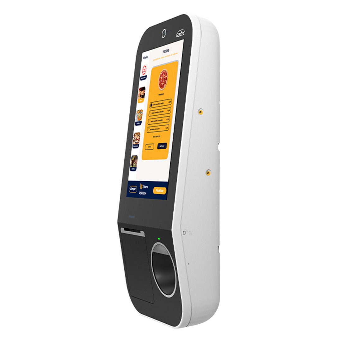 Terminal Auto Atendimento Gertec Smart Kiosk SK210: O Atendimento