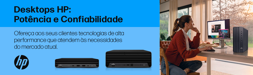 Desktops HP: Potência e confiabilidade