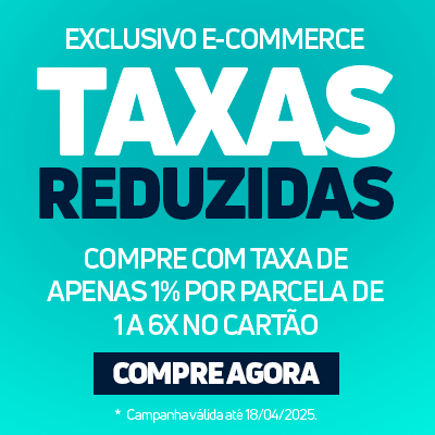 Taxas reduzidas!